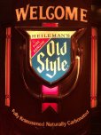 画像17: 70s Vintage Heileman Old Style Beer Store Display Lighted Sign WELCOM (B678) (17)