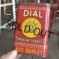 Vintage Dial Tabacco Pocket Tin Can (B680)    