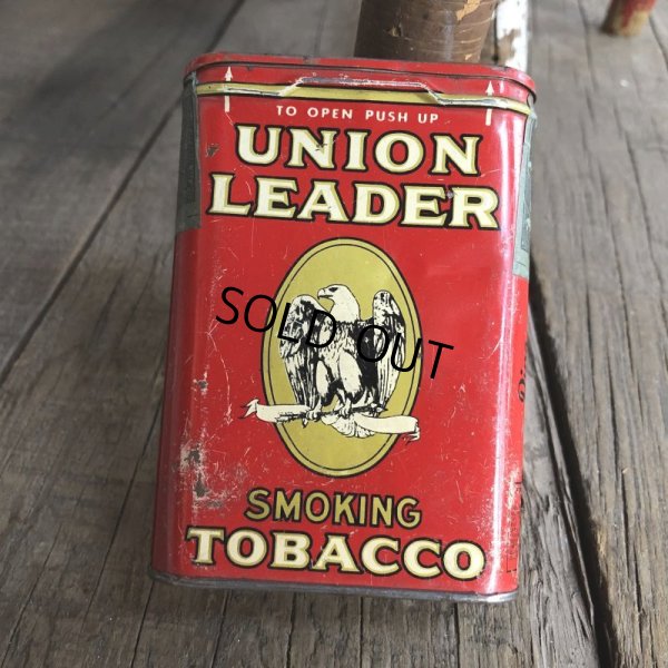 画像3: Vintage Union Leader Tabacco Pocket Tin Can (B687)