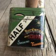 画像2: Vintage HALF AND HALF Tabacco Pocket Tin Can (B689)     (2)