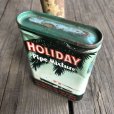 画像4: Vintage Holiday Tabacco Pocket Tin Can (B681)    