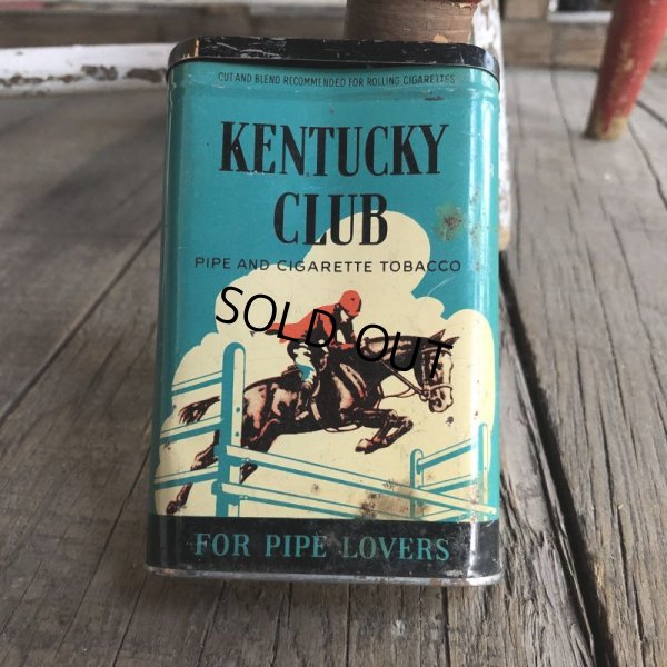 画像2: Vintage Kentucky Club Tabacco Pocket Tin Can (B688)    