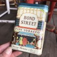 画像1: Vintage Bond Street Tabacco Pocket Tin Can (B685)     (1)