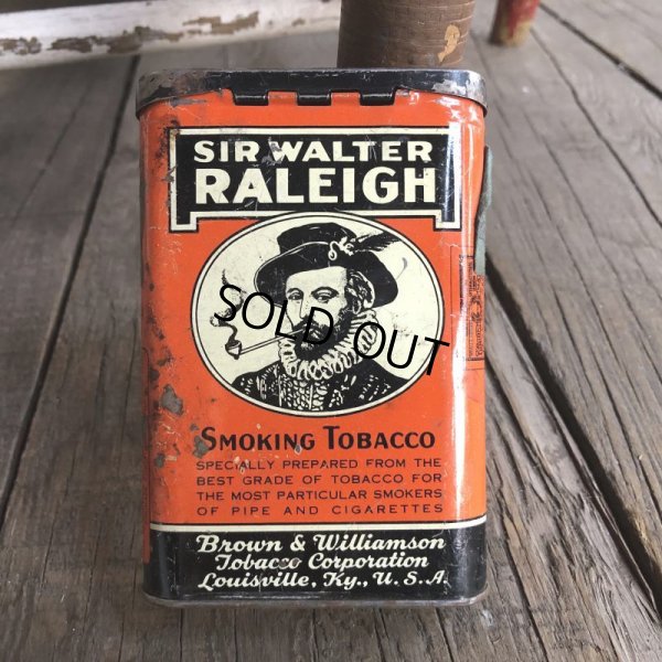 画像3: Vintage Raleigh Tabacco Pocket Tin Can (B682)