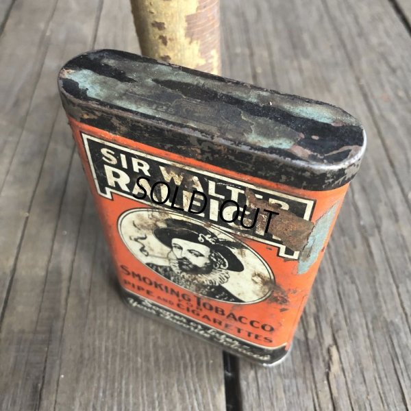 画像4: Vintage Raleigh Tabacco Pocket Tin Can (B682)