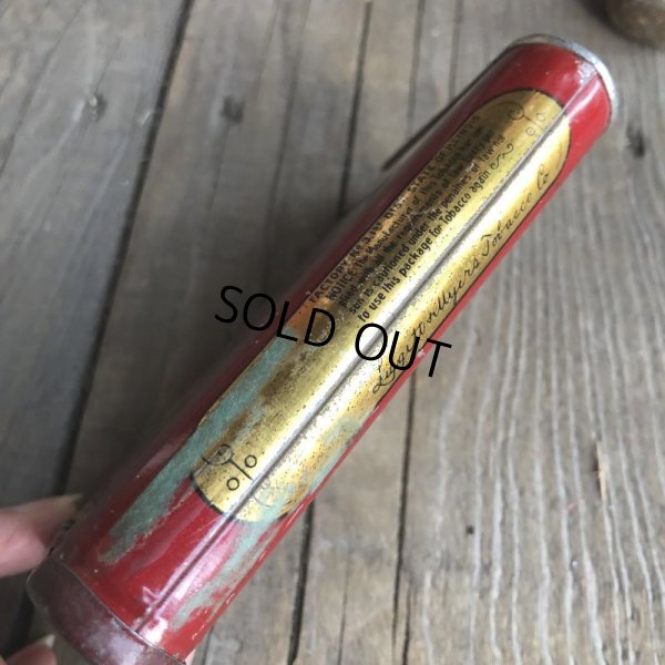 画像7: Vintage Velvet Tabacco Pocket Tin Can (B684)    