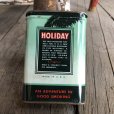 画像3: Vintage Holiday Tabacco Pocket Tin Can (B681)    