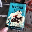 画像1: Vintage Kentucky Club Tabacco Pocket Tin Can (B688)     (1)