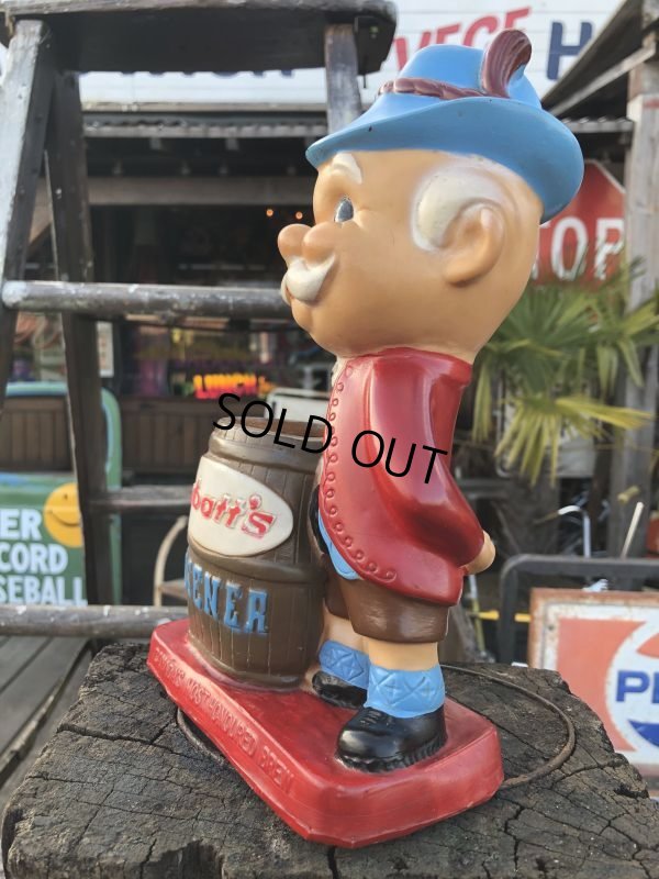 画像4: Vintage LABATT's PILSENER Beer Swizzle Stick Holder Vinyl Statue (B690)