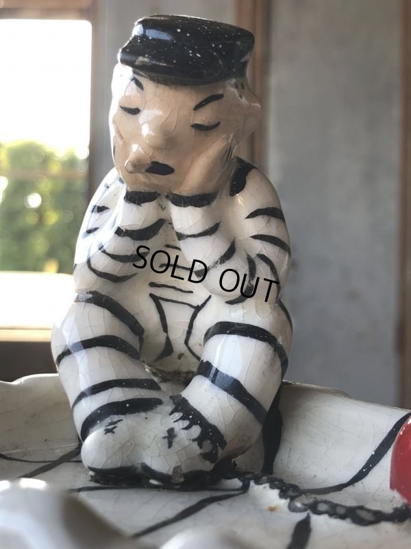 画像7: 50s Vintage Prisoner Ceramic Ashtray （PJ294) 