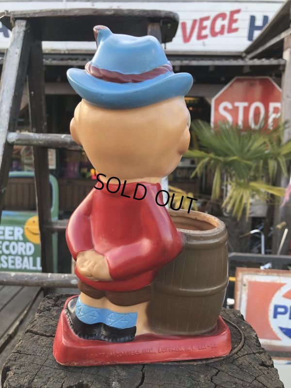 画像3: Vintage LABATT's PILSENER Beer Swizzle Stick Holder Vinyl Statue (B690)