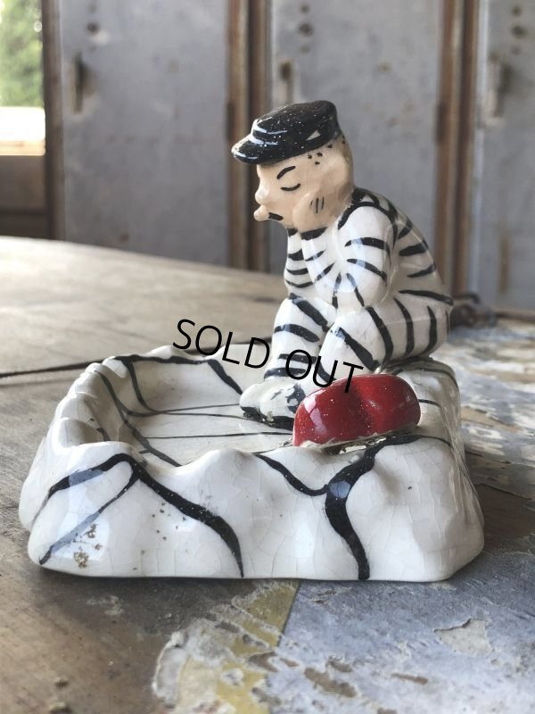 画像3: 50s Vintage Prisoner Ceramic Ashtray （PJ294) 