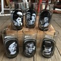 70s Vintage Arby's Collector's Movie Memorabilia Series Glasses Complete Set (G069)