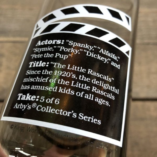 画像14: 70s Vintage Arby's Collector's Movie Memorabilia Series Glasses Complete Set (G069)