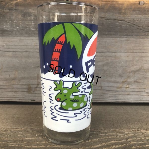 画像3: Vintage Pepsi Christmas Winter Wonderland Glass (G070)