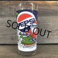 Vintage Pepsi Christmas Winter Wonderland Glass (G070)