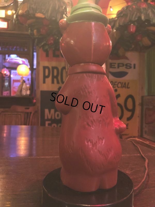 画像15: 60s Vintage Hanna Barbera Yogi Bear Plastic Lamp (B693)