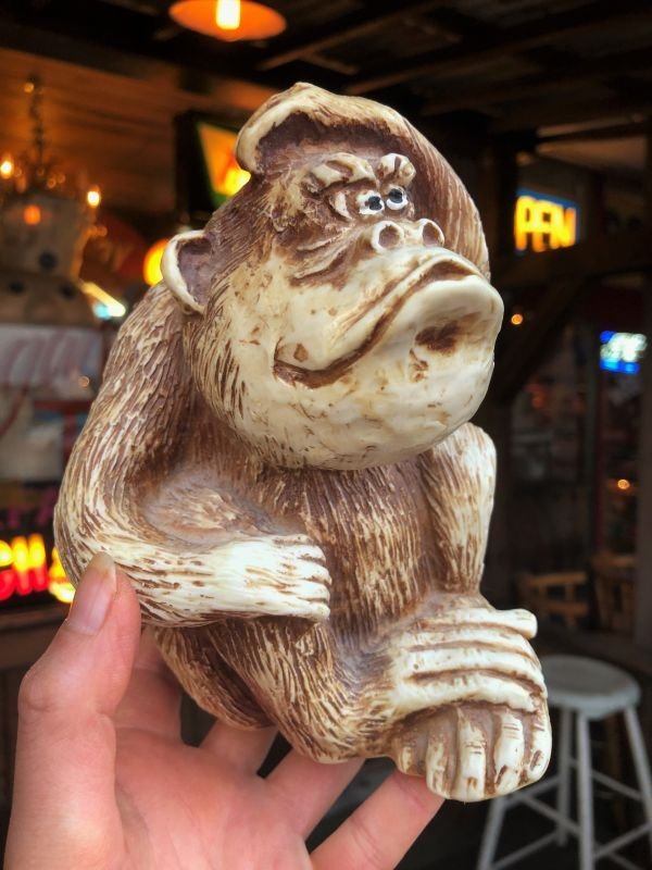 画像10: 70s Vintage Royal Industries Inc Gorilla Coin Bank (B695)