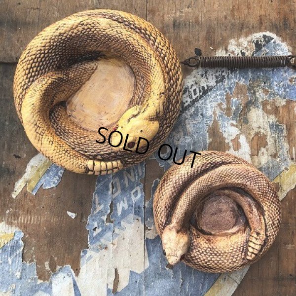 画像10: 70s Vintage Disneyland Adveture Land RANDOTTI Rattle Snake Ceramic Ashtray (B696)