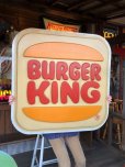 画像12: Vintage Burger King Old Logo Outdoor Sign Original (B697)