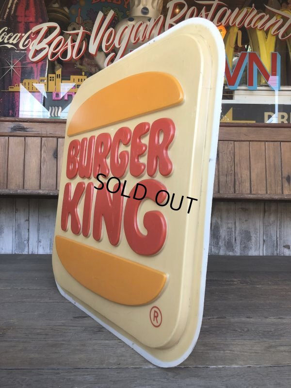 画像3: Vintage Burger King Old Logo Outdoor Sign Original (B697)
