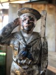 画像8: Antique Original Hubley Cast Iron Saluting Sailor Bank  (B703)