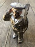 画像5: Antique Original Hubley Cast Iron Saluting Sailor Bank  (B703)