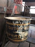 画像7: Vintage Dutch Boy White Lead Paint Bucket Pail (B707)