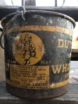 画像2: Vintage Dutch Boy White Lead Paint Bucket Pail (B707) (2)