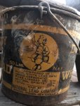 画像6: Vintage Dutch Boy White Lead Paint Bucket Pail (B707)