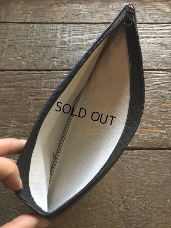 画像4: Vintage Zippered Vinyl Bank Money Bag Norweat Banks (B709)