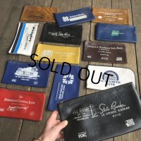 Vintage Zippered Vinyl Bank Money Bag State  Bank (B708)