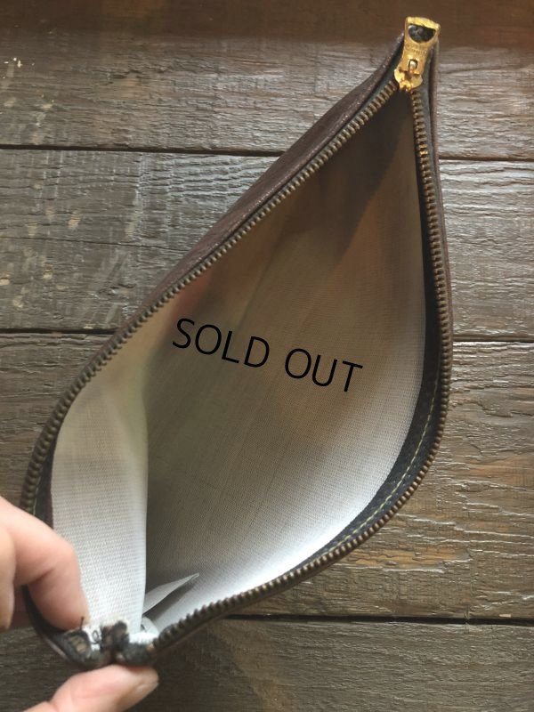 画像4: Vintage Zippered Vinyl Bank Money Bag FDIC (B712)