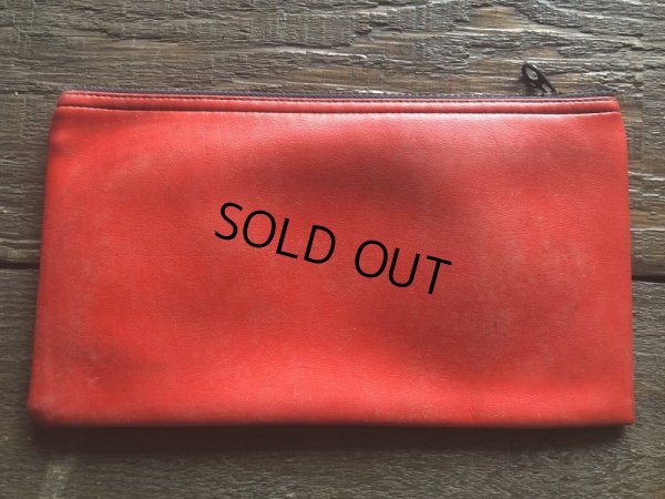 画像5: Vintage Zippered Vinyl Bank Money Bag HNB (B719)