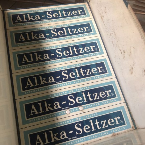 画像9: Vintage Alka Seltzer Counter Display W/Tape Dispenser (B721)