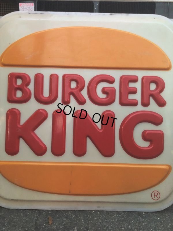 画像6: Vintage Burger King Old Logo Outdoor Huge Sign Original (B723)