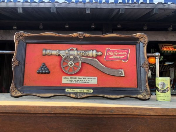 画像14: Vintage Old German Premium Lager Beer Store Display Sign (B724)