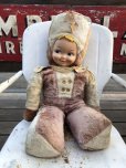 画像7: Vintage Celluloid Face Doll Large 75cm (B725)