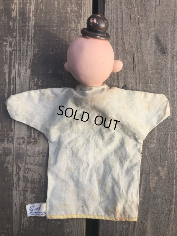 画像9: Vintage Gund Popeye Hand Puppet Wimpy (B727)