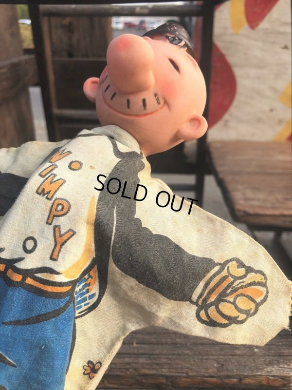画像7: Vintage Gund Popeye Hand Puppet Wimpy (B727)