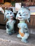 画像10: Vintage Drunken Dogs Salt & Pepper Shakers (B735)