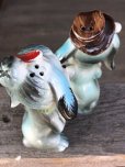 画像6: Vintage Drunken Dogs Salt & Pepper Shakers (B735)