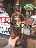 70s Vintage Jim Beam Decanter Hawaiian King KAMEHAMEHA (B736)