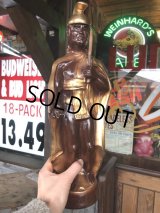 70s Vintage Jim Beam Decanter Hawaiian King KAMEHAMEHA (B736)
