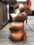 画像4: Vintage 50s JAPAN Ceramic Coin Bank Squirrel Chipmunk (B739)