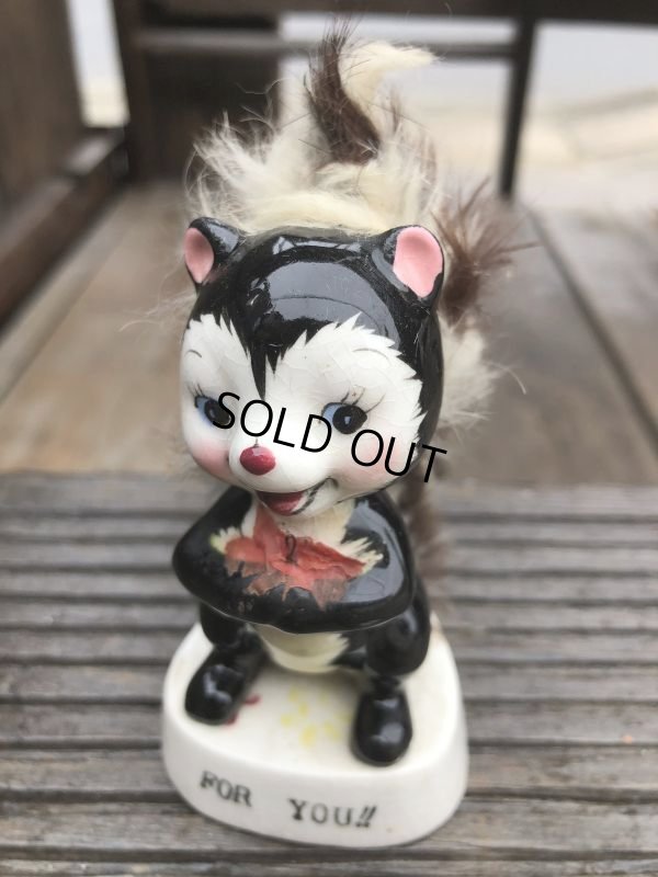 画像8: Vintage 50s JAPAN Ceramic Message Doll FOR YOU!! (B741)