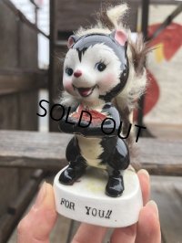 Vintage 50s JAPAN Ceramic Message Doll FOR YOU!! (B741)