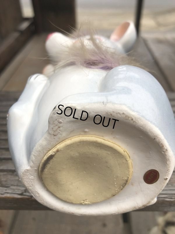 画像9: Vintage 50s JAPAN Ceramic Coin Bank Mouse (B738)