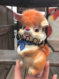 Vintage 50s JAPAN Ceramic Coin Bank Bunny (B737)