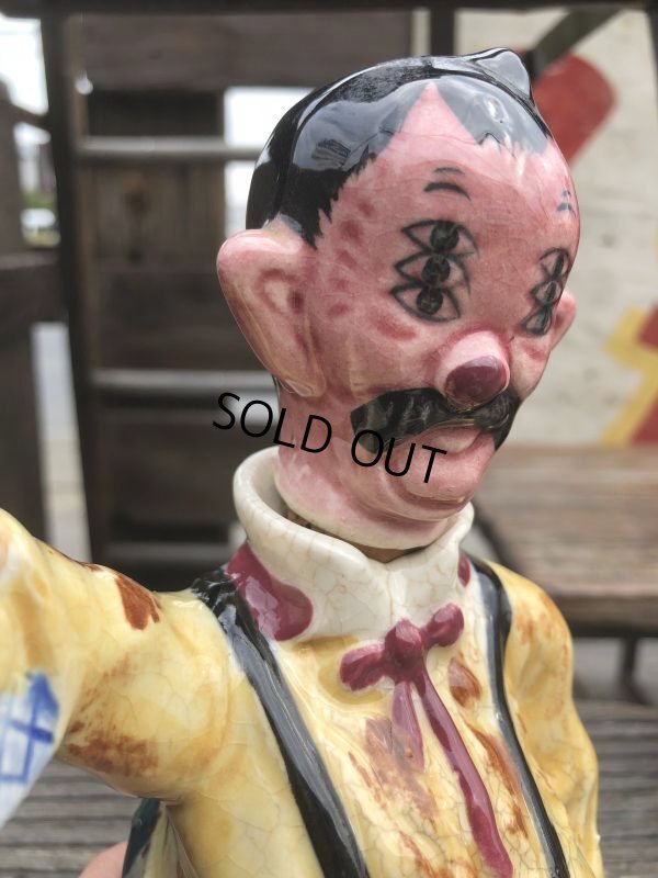 画像8: Vintage Drunk 6 Eyes Decanter Bottle (B745)